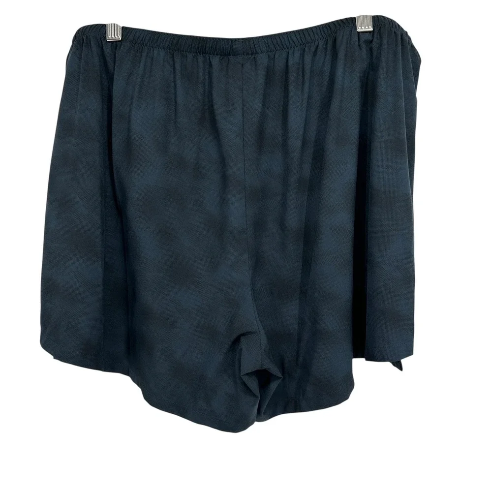 Alphalete Athletic Shorts Men's XL Black Camo Gym‎ Workout Running Performance